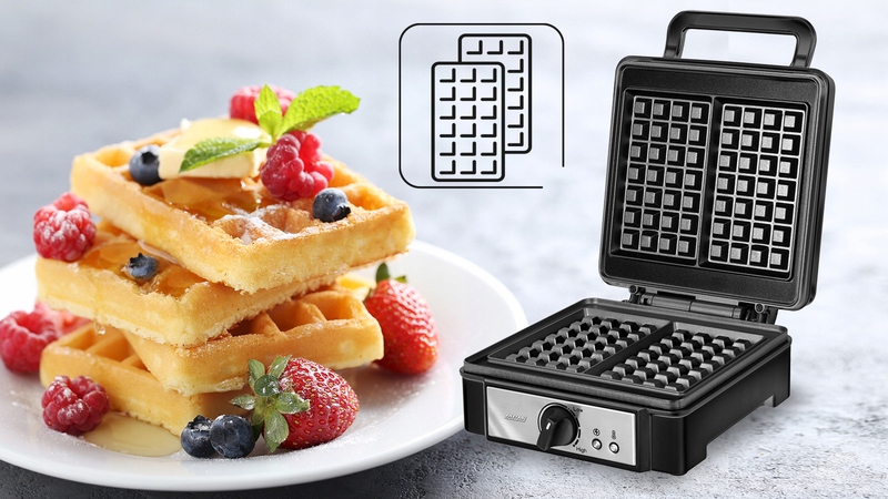 Wysoka moc 1400 W dla szybkiego pieczenia