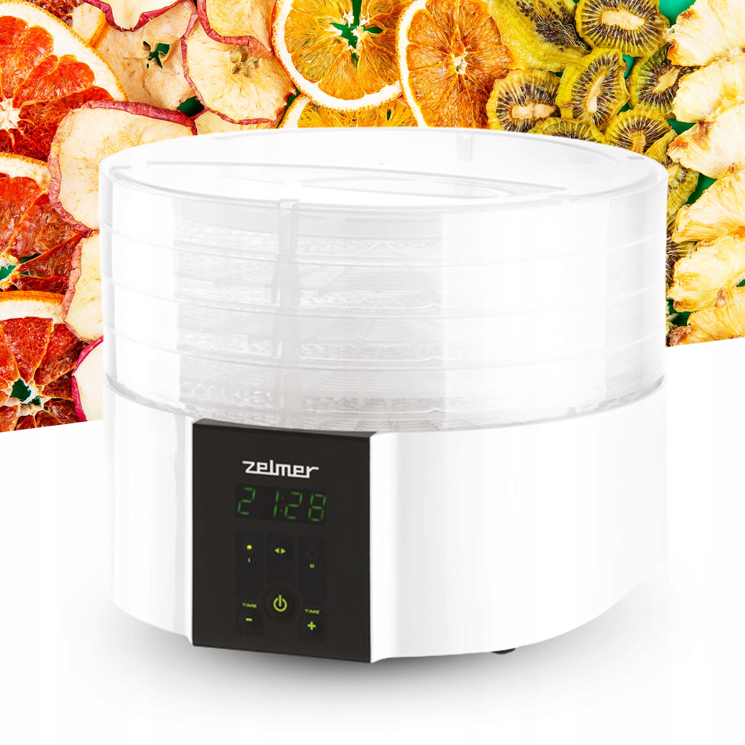 Suszarka spożywcza Zelmer ZFD2020 – Efektywne suszenie owoców, warzyw i grzybów