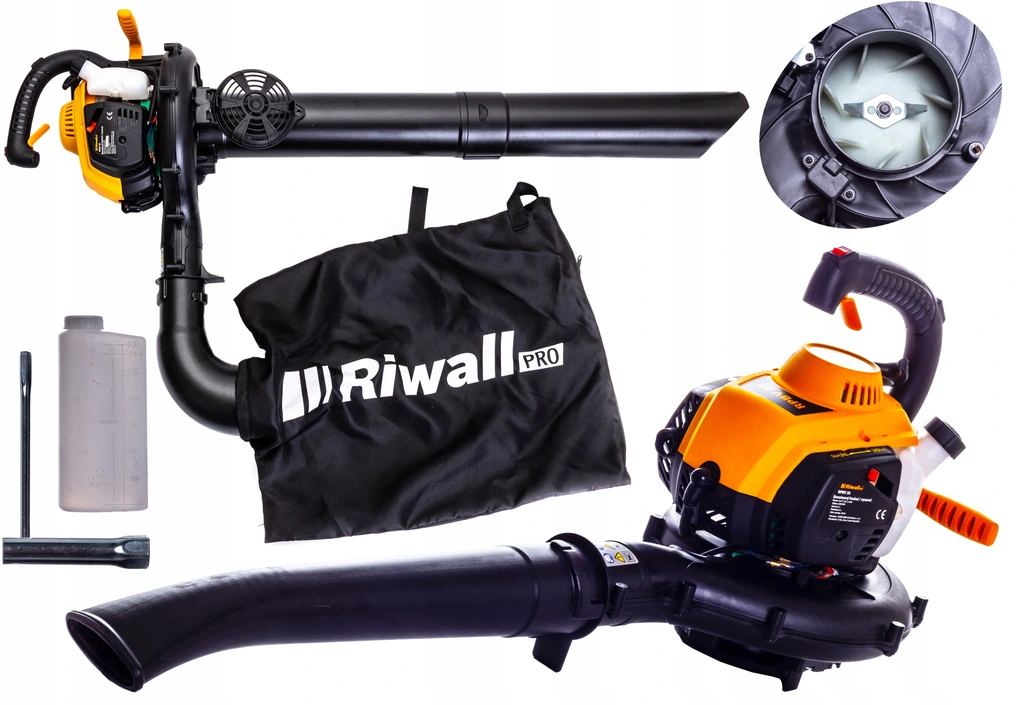 Pojemność torby i zbiornika paliwa