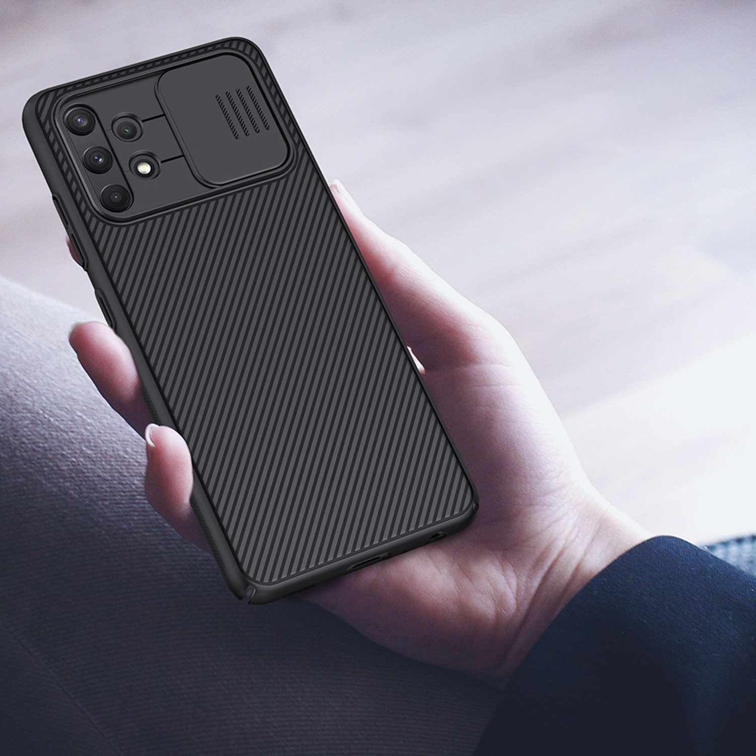 Etui Nillkin Camshield Samsung Galaxy A32 4G - Specyfikacja: Etui Nillkin CamShield do Galaxy A32 4G