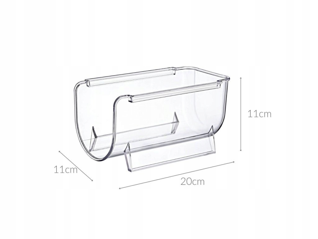 Kompaktowe wymiary 20 x 11 x 11 cm – Optymalne wykorzystanie przestrzeni