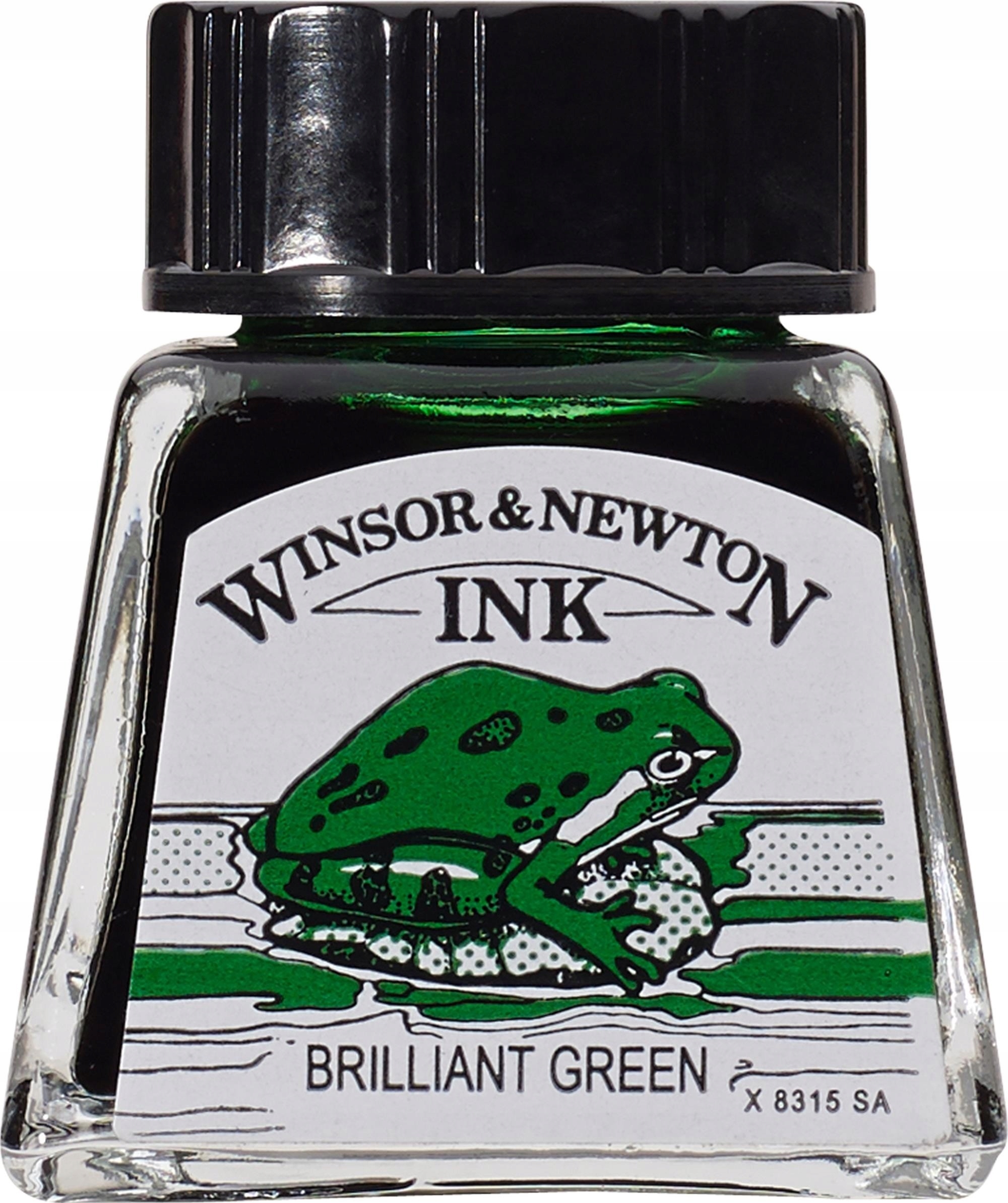Tusz Winsor & Newton 94376899894 – Zielony tusz do rysunku o pojemności 14 ml