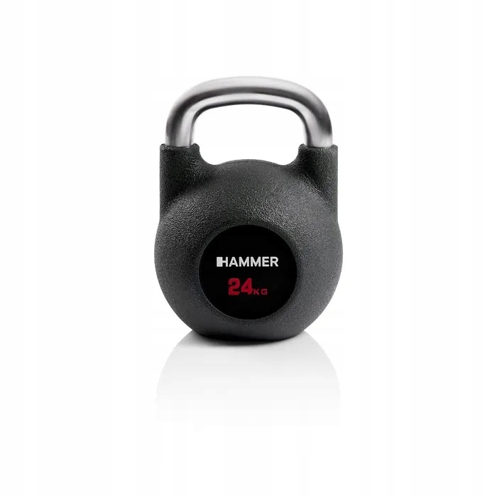 Kettlebell HAMMER Competition 24 kg – Twój partner w intensywnych treningach