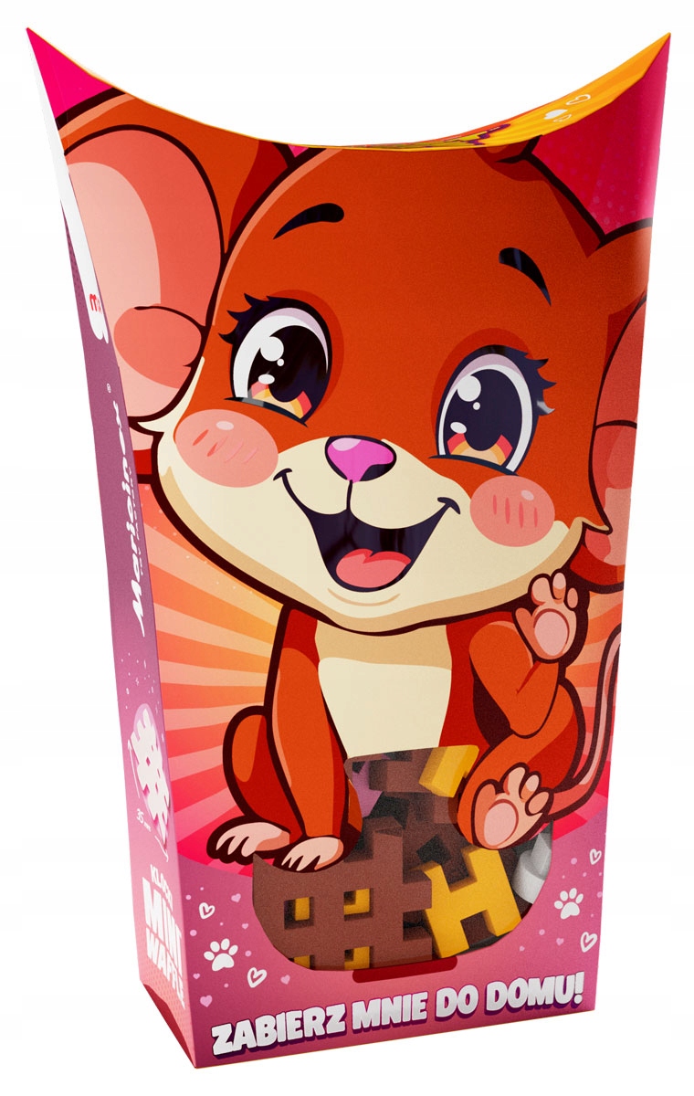 Klocki wafle mini PocketPets Mysz 06972 – Kreatywna zabawa dla dzieci