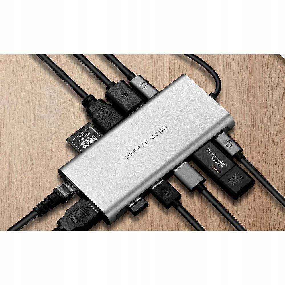 Szybki transfer danych dzięki USB 3.0 i USB 2.0