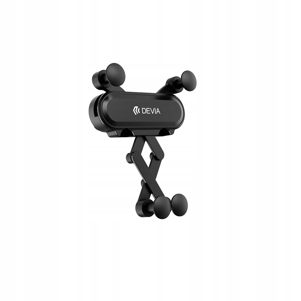 Devia uchwyt samochodowy Kintone ES071 grawitacyjny do kratki czarny – Idealne rozwiązanie dla Twojego telefonu