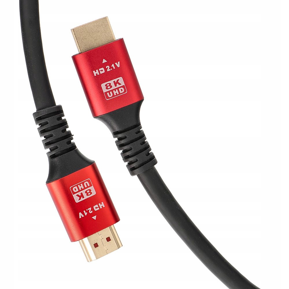 Kabel HDMI 2.1 8K 60Hz / 4K 120Hz – Ultra High Speed dla doskonałej jakości obrazu