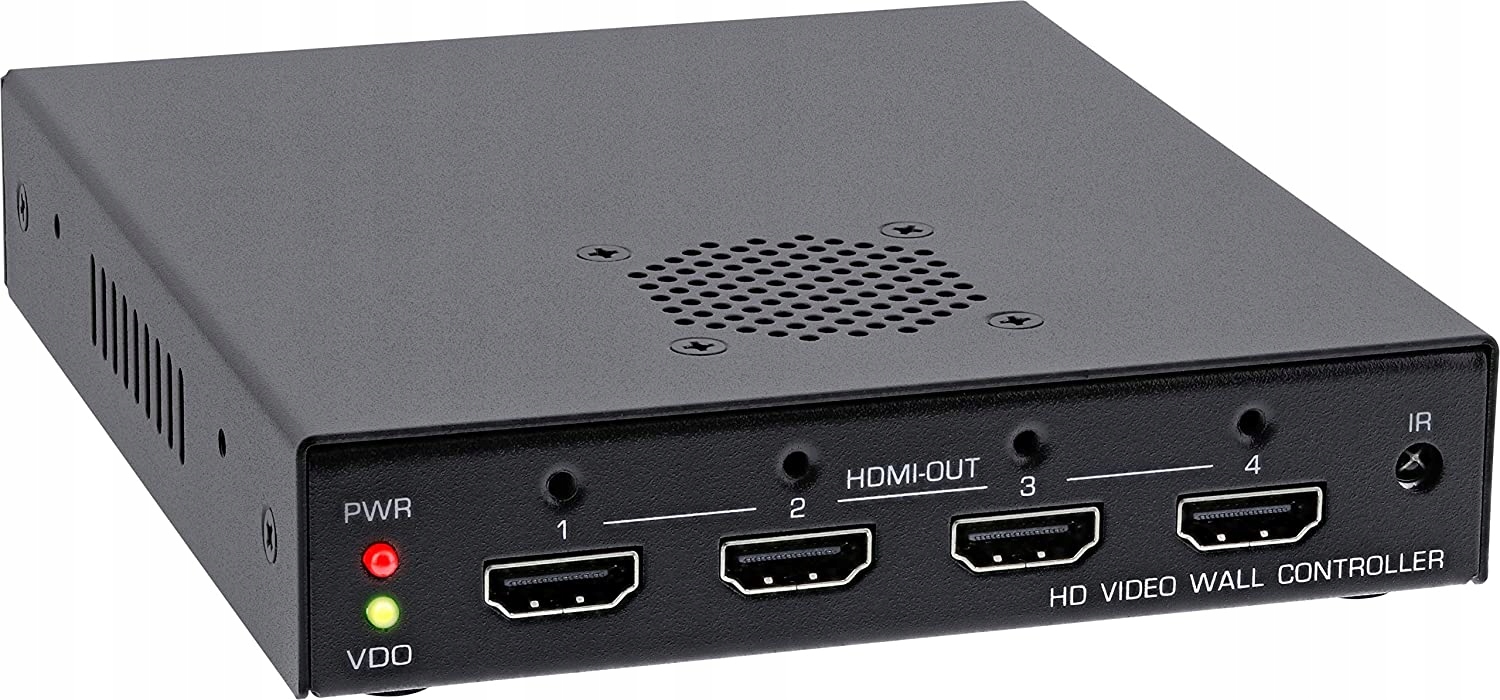 InLine® HDMI Videowall Controller 1 to 4 – Idealne rozwiązanie do cyfrowego oznakowania
