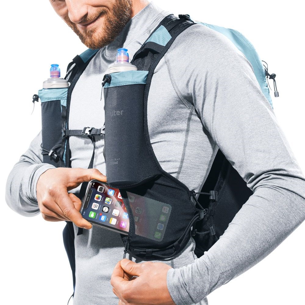 Funkcjonalne kieszenie wewnętrzne i zewnętrzne