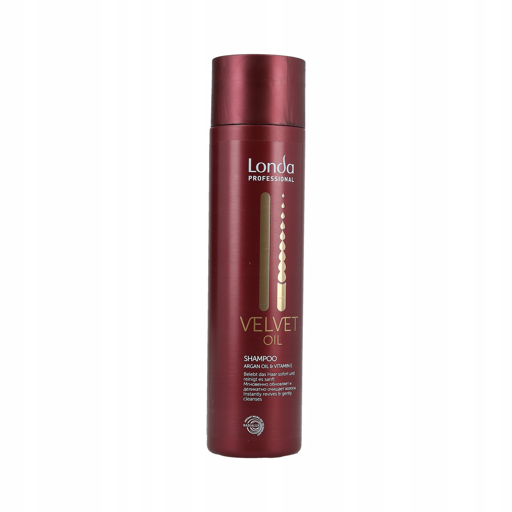 Londa Velvet Oil – Odżywczy szampon z olejkiem arganowym 250 ml