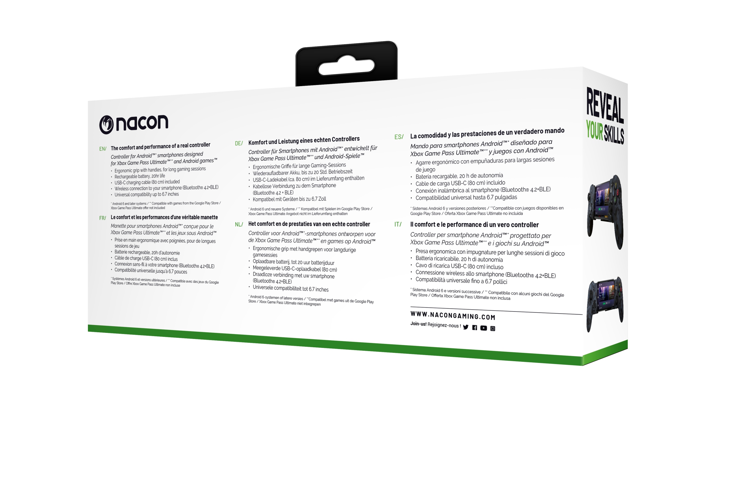 Wbudowany akumulator z czasem pracy do 20 godzin