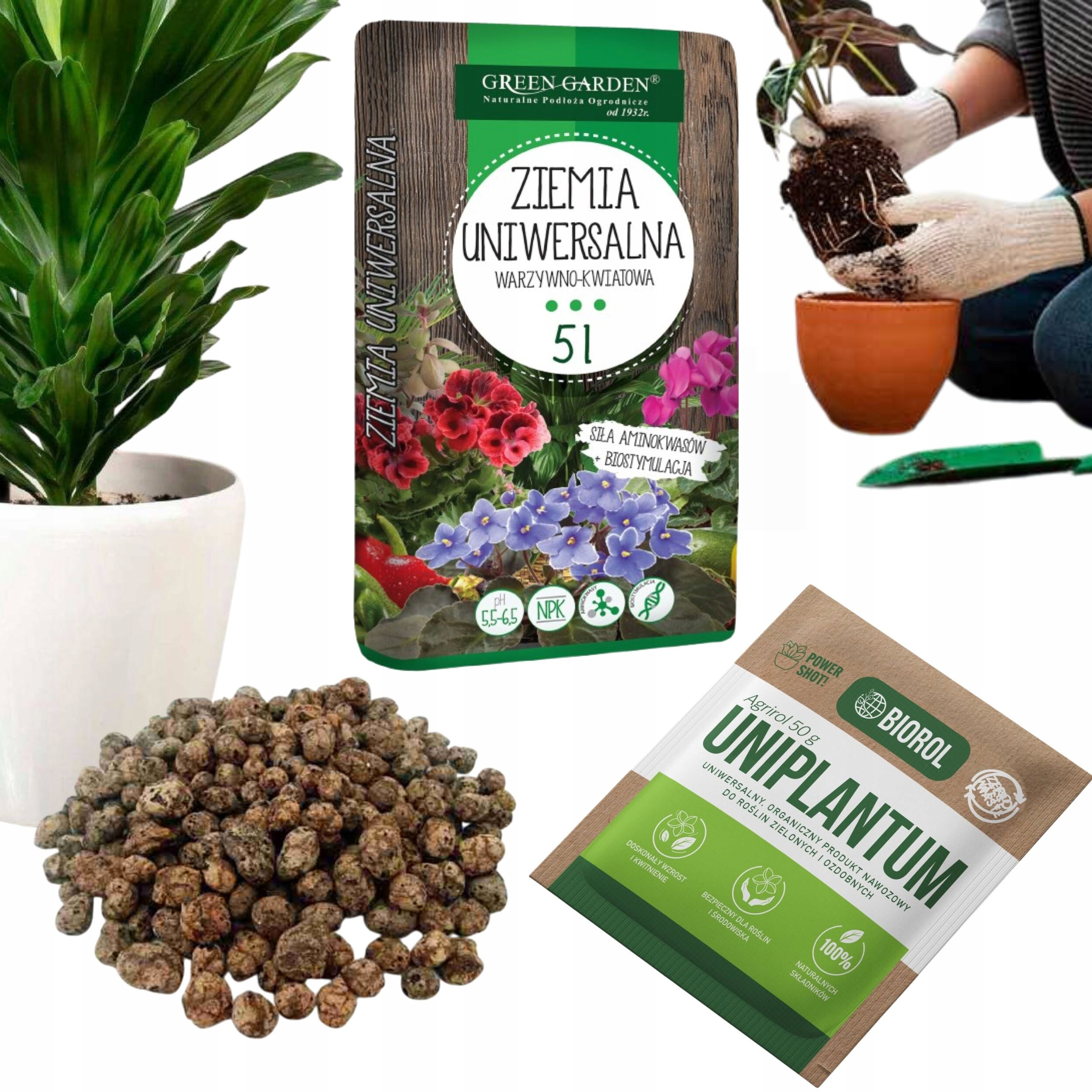 Zestaw do przesadzania roślin doniczkowych – Idealne rozwiązanie dla Twojego ogrodu