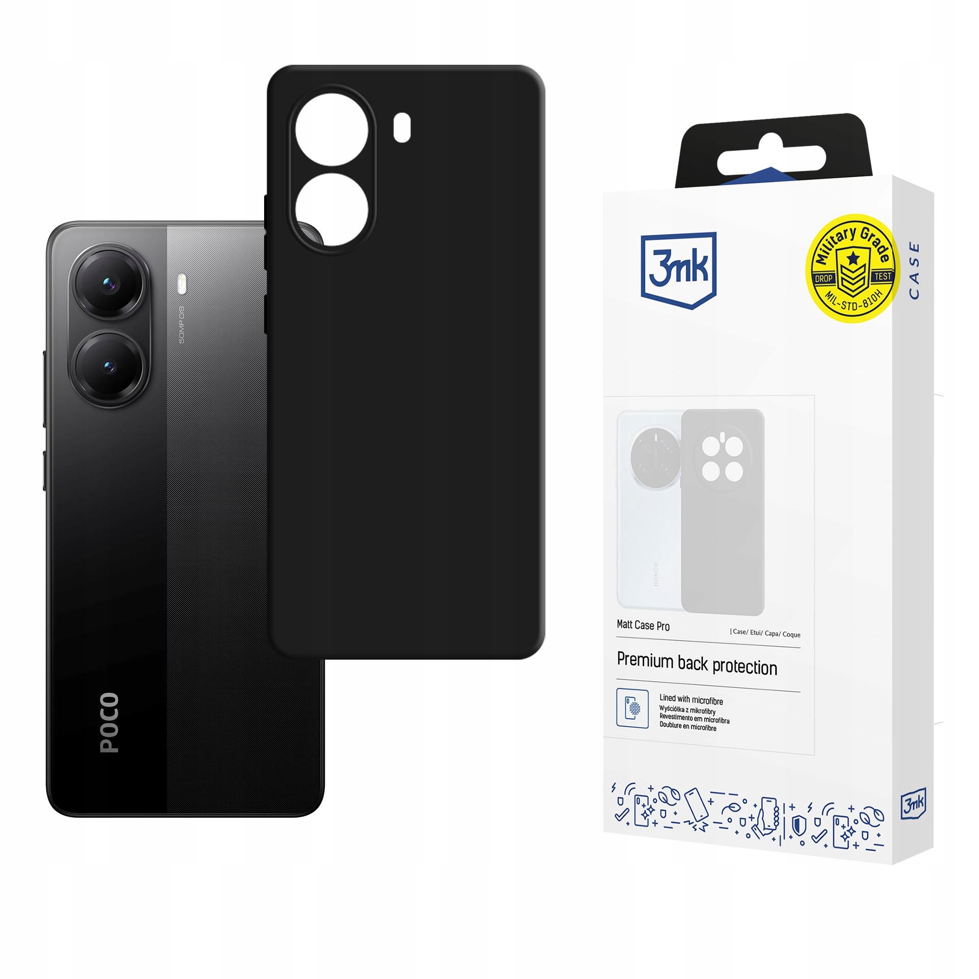 3mk Matt Case Pro dla Poco X7 Pro 5G – Elegancka ochrona na co dzień