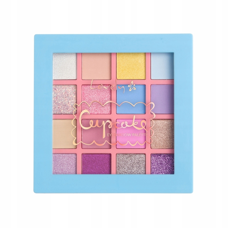 LOVELY Cupcake Eyeshadow Palette – Paleta 16 cieni do powiek dla wyjątkowych makijaży