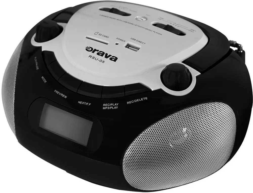 Wbudowane radio AM/FM/SW – Słuchaj ulubionych stacji