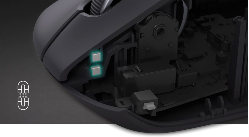 Wysoka precyzja z rozdzielczością 26000 DPI