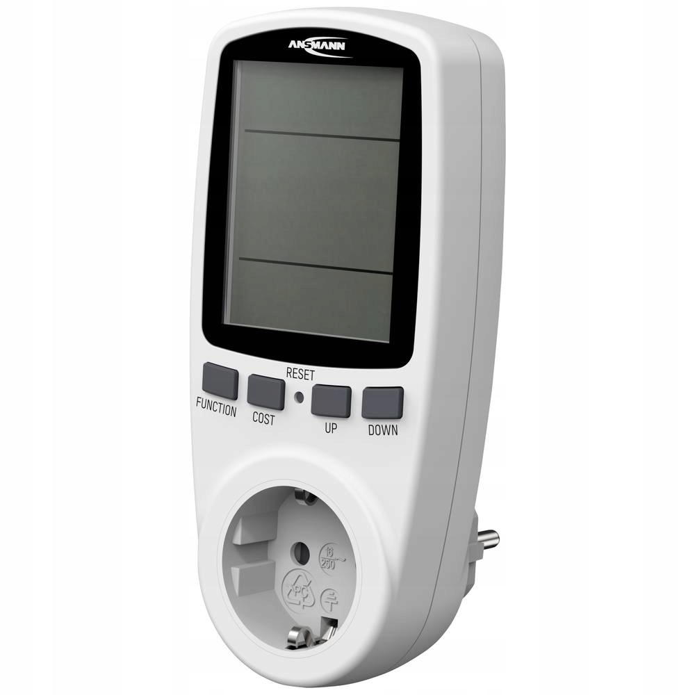 Licznik zużycia energii Ansmann APM2 1260-0007 – Monitoruj swoje wydatki na energię