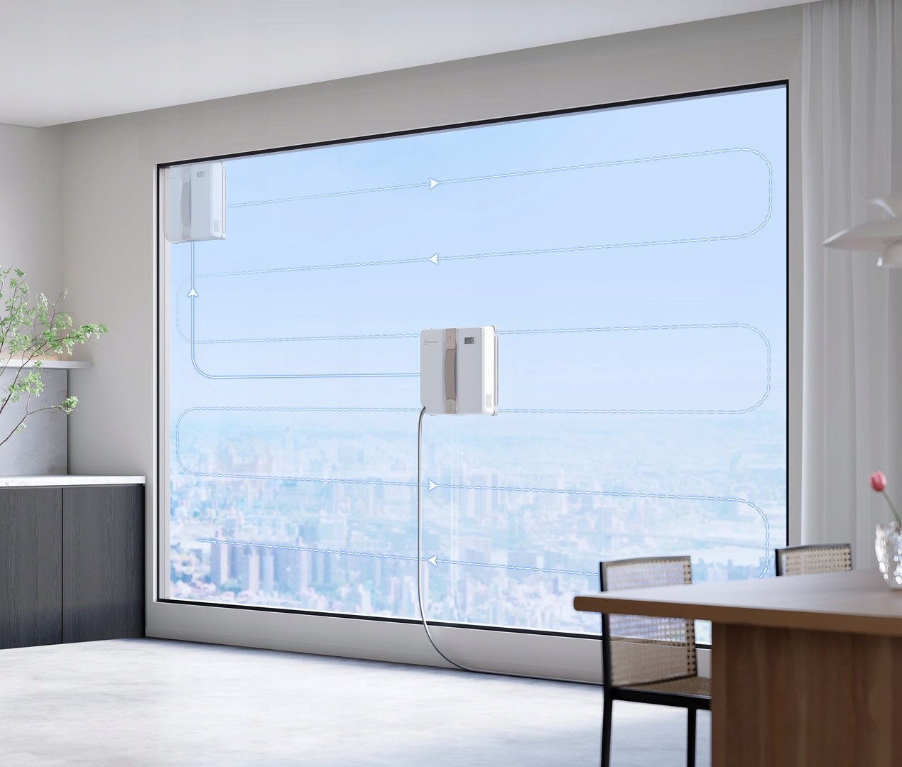 Innowacyjne ultradźwiękowe rozpylanie dla krystalicznie czystych szyb