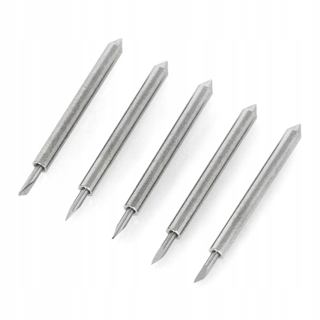 TelForceOne Zestaw ostrzy 45° do xTool M1 (5 sztuk) – Idealne narzędzie do precyzyjnego cięcia