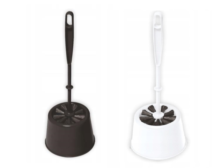Szczotka toaletowa TOILET BRUSH 064150 YORK WHITE/BLACK – Idealne rozwiązanie do Twojej łazienki