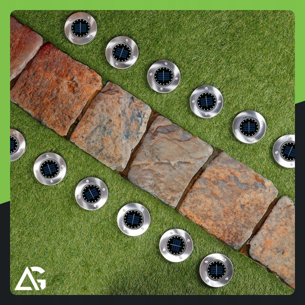 Zestaw 12 lamp solarnych z czujnikiem zmierzchu – rozwiązanie dla Twojej przestrzeni