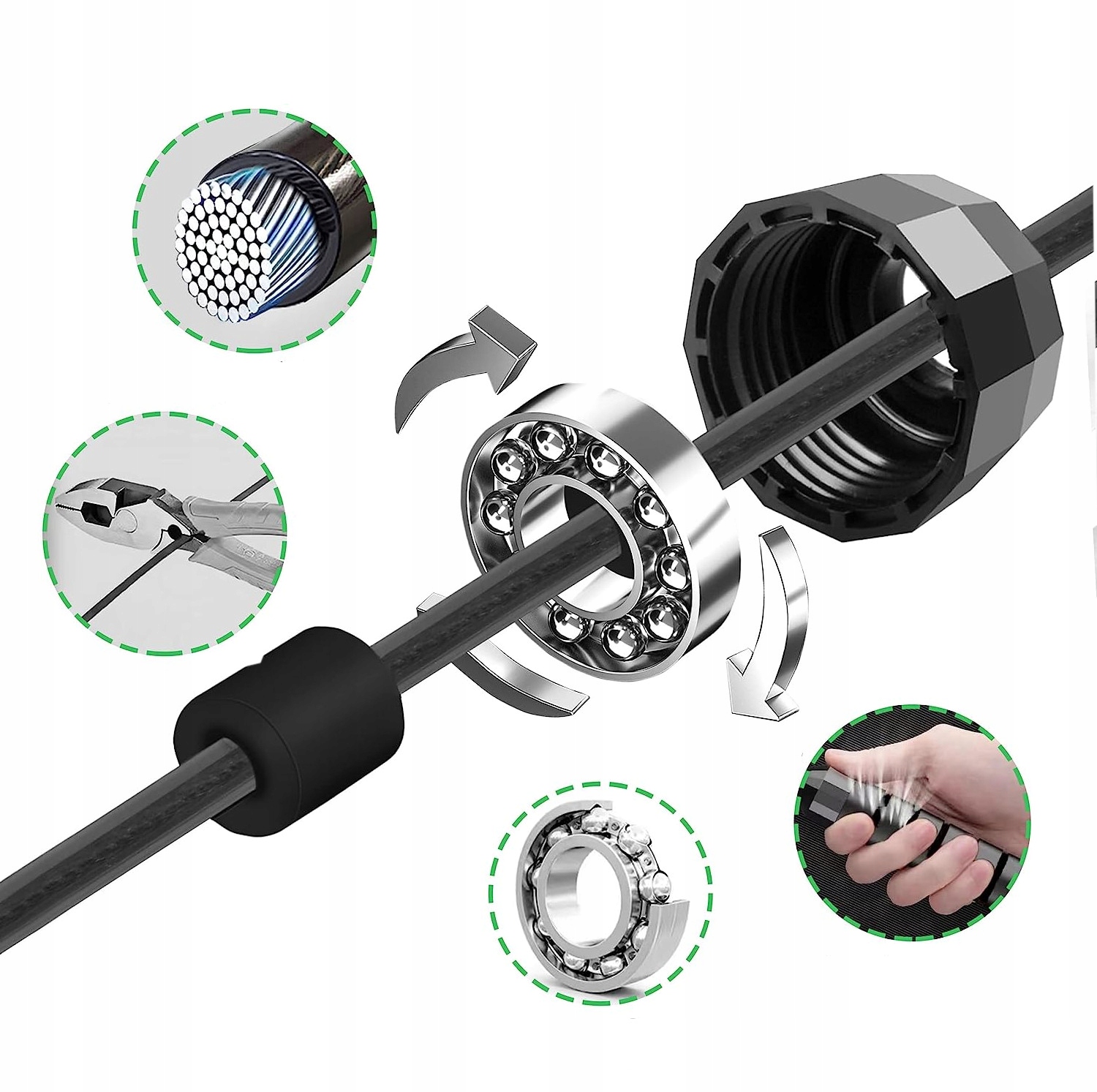 Wygodne uchwyty i łożyska – komfort i efektywność treningu