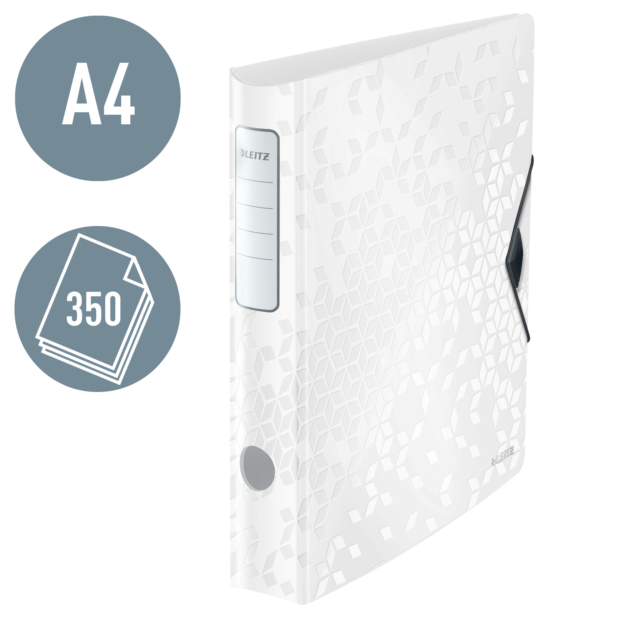 Segregator A4 50 mm 180 WOW ACTIVE BIAŁY – Idealny do biura i podróży