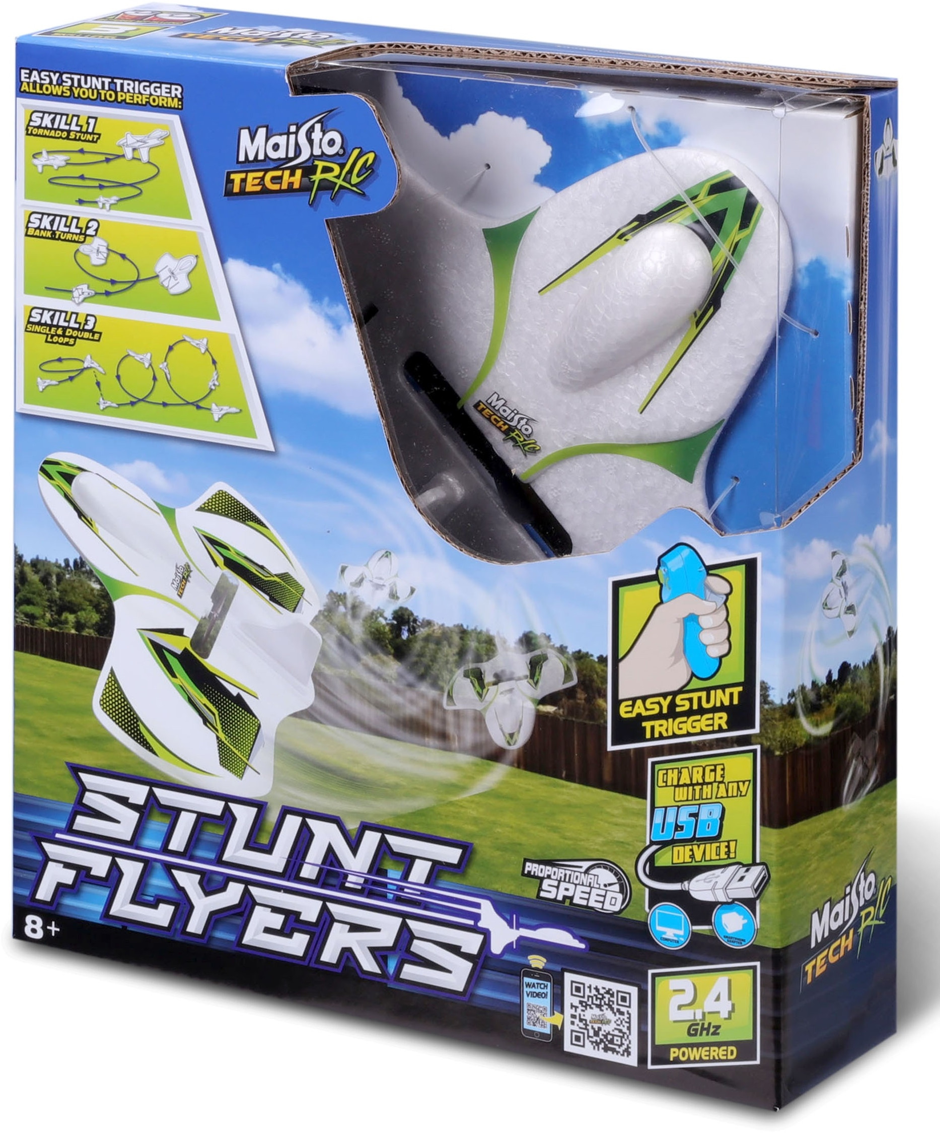 Wbudowany akumulator litowo-jonowy – Ładowanie przez USB