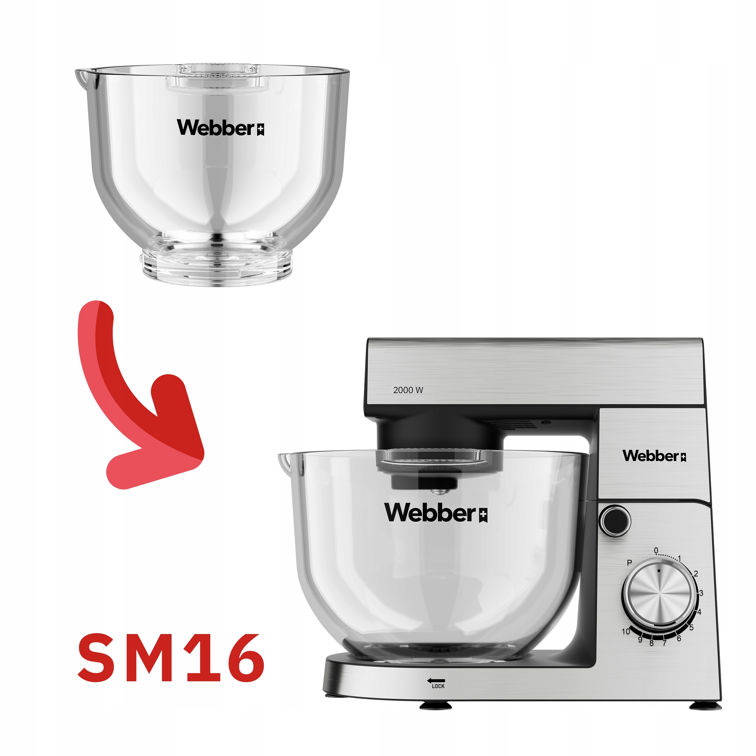 Dlaczego warto mieć drugą misę szklaną do Webber SM15/SM16?