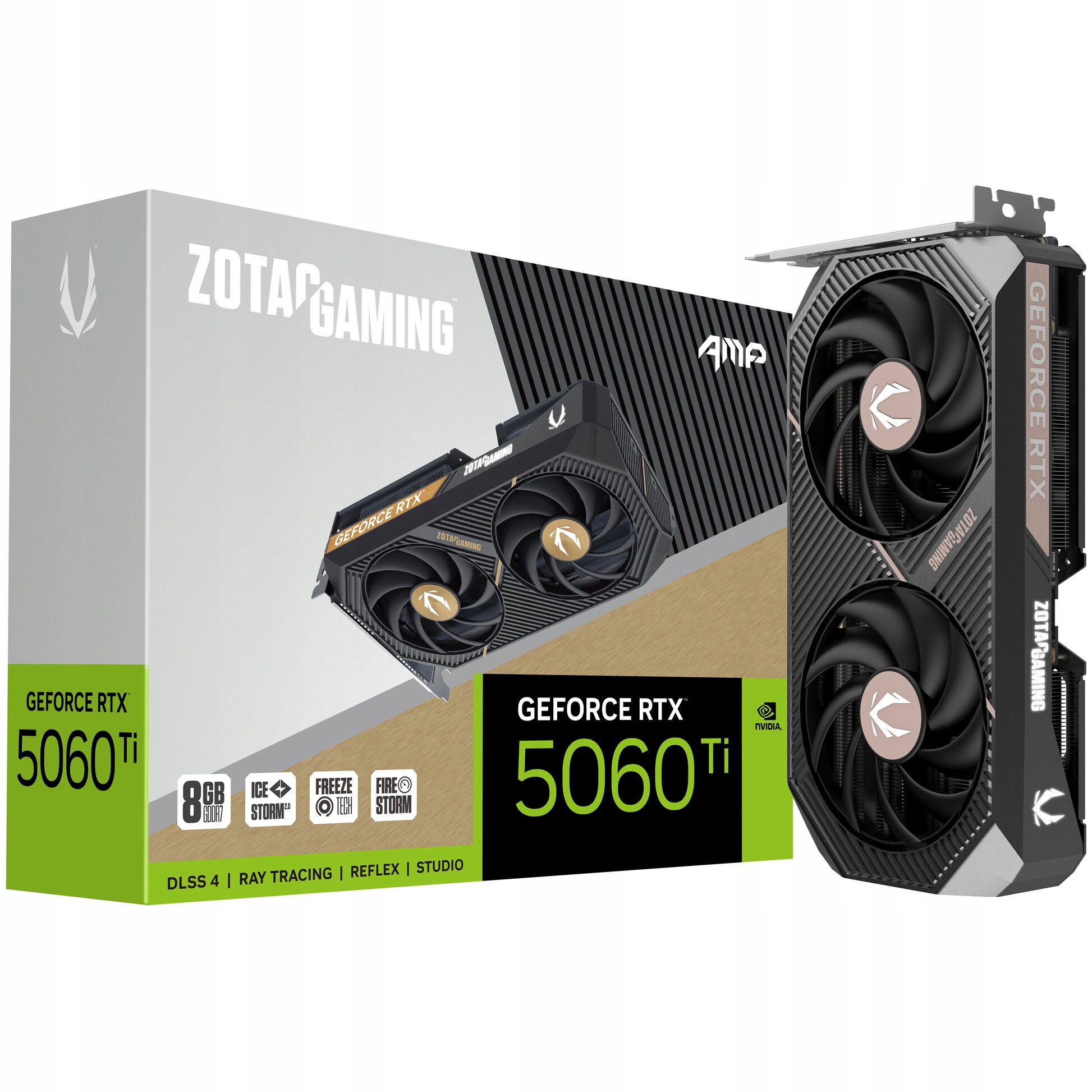ZOTAC GAMING GeForce RTX 5060 Ti AMP – Wydajność na najwyższym poziomie