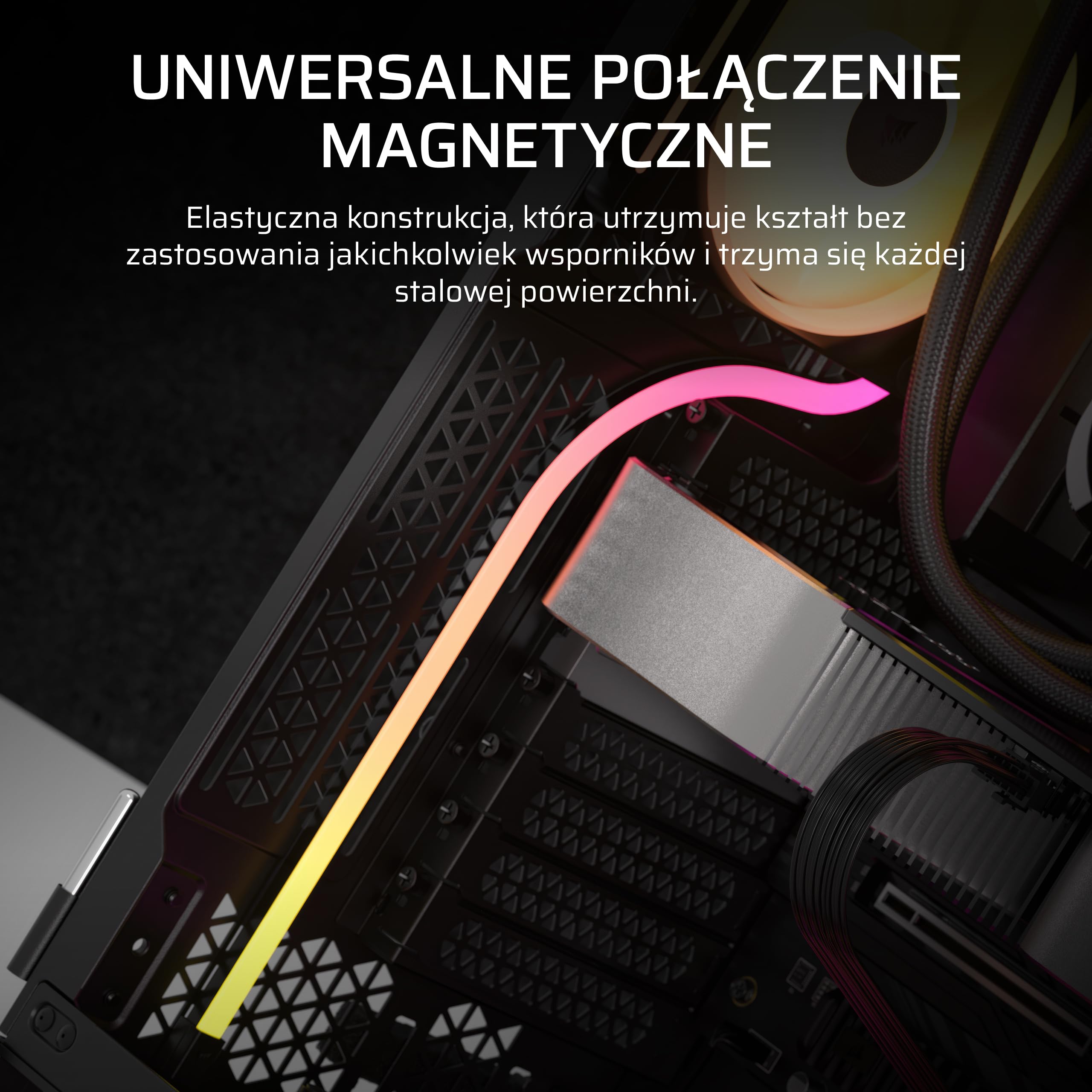 Kompaktowe mocowanie magnetyczne dla łatwego montażu