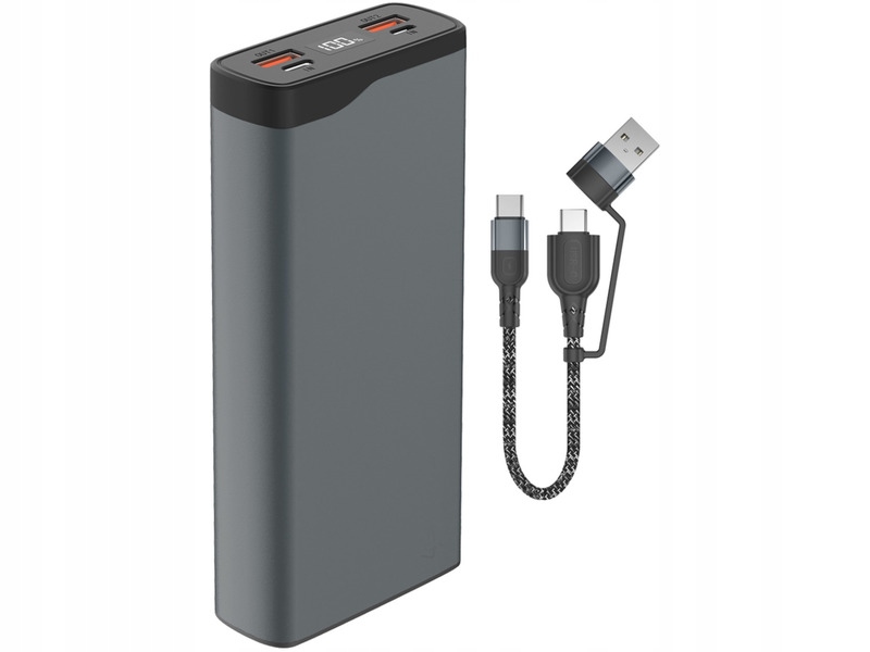 Wysoka pojemność 20000 mAh dla długotrwałego użytkowania