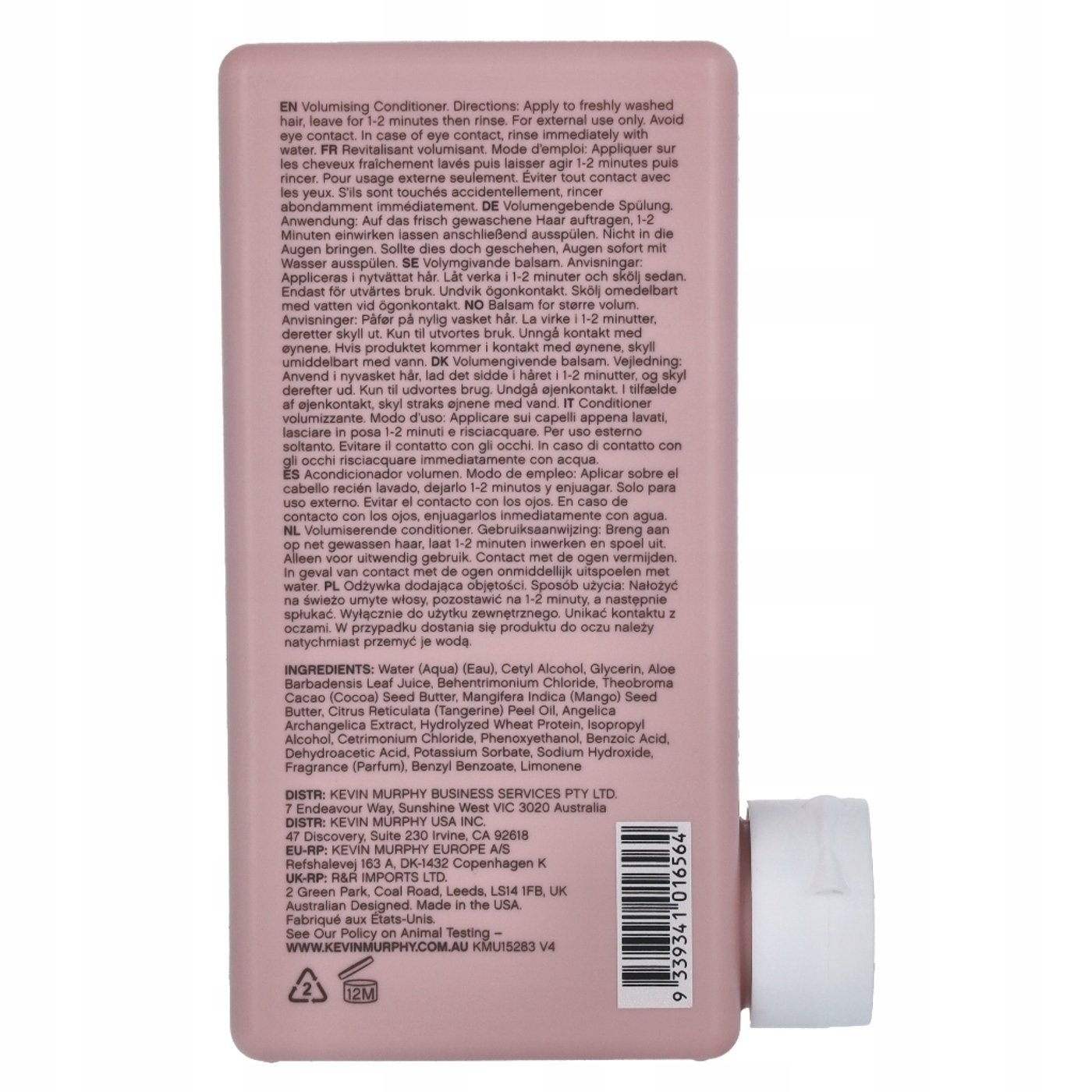 Kluczowe składniki odżywki Kevin Murphy