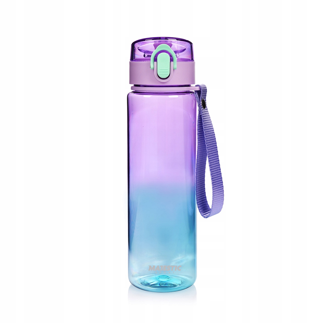 Butelka na wodę Aura 560 ml - Fioletowo-niebieska od Majestic Sport
