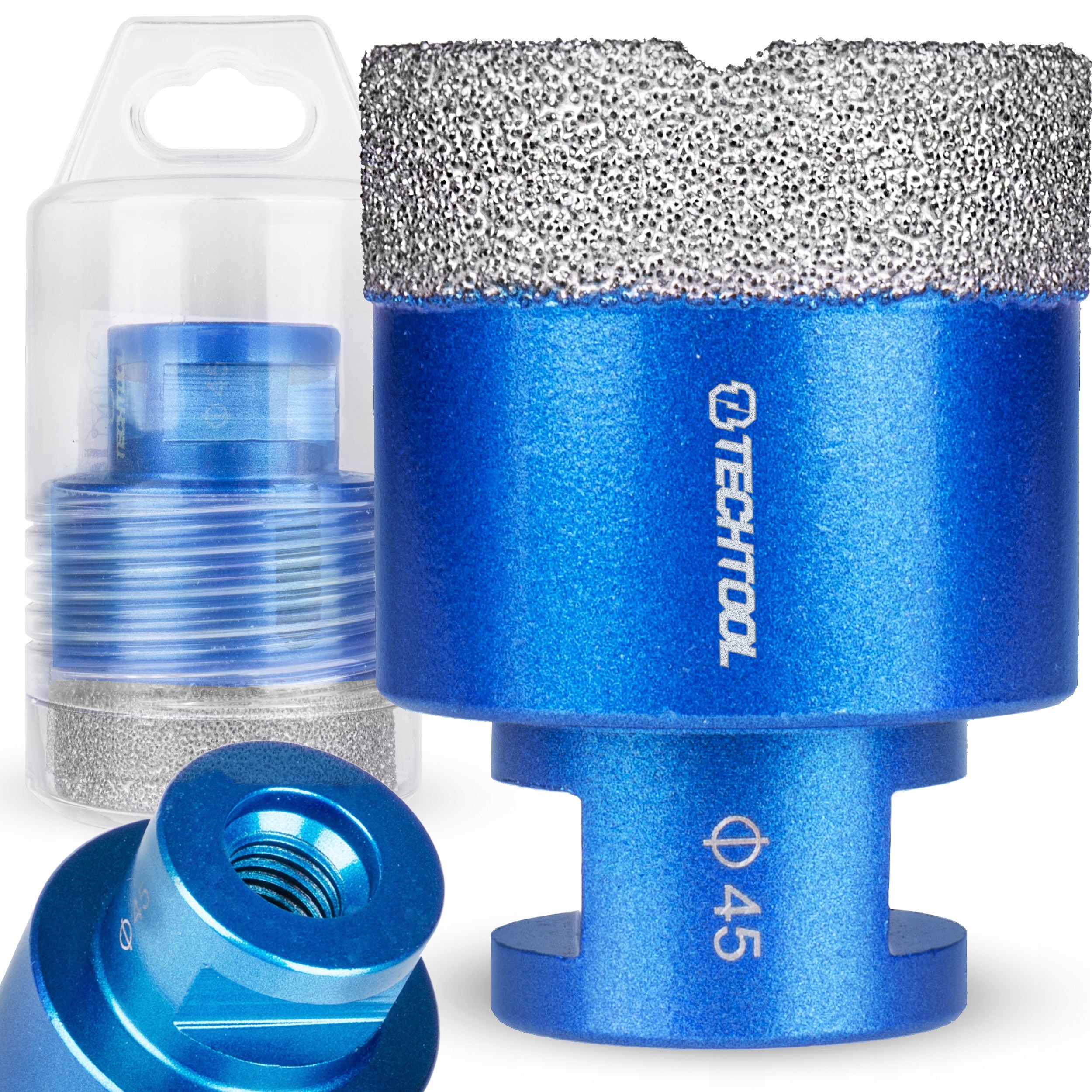 Ergonomiczny design – Niebieski kolor i osłona z tworzywa sztucznego