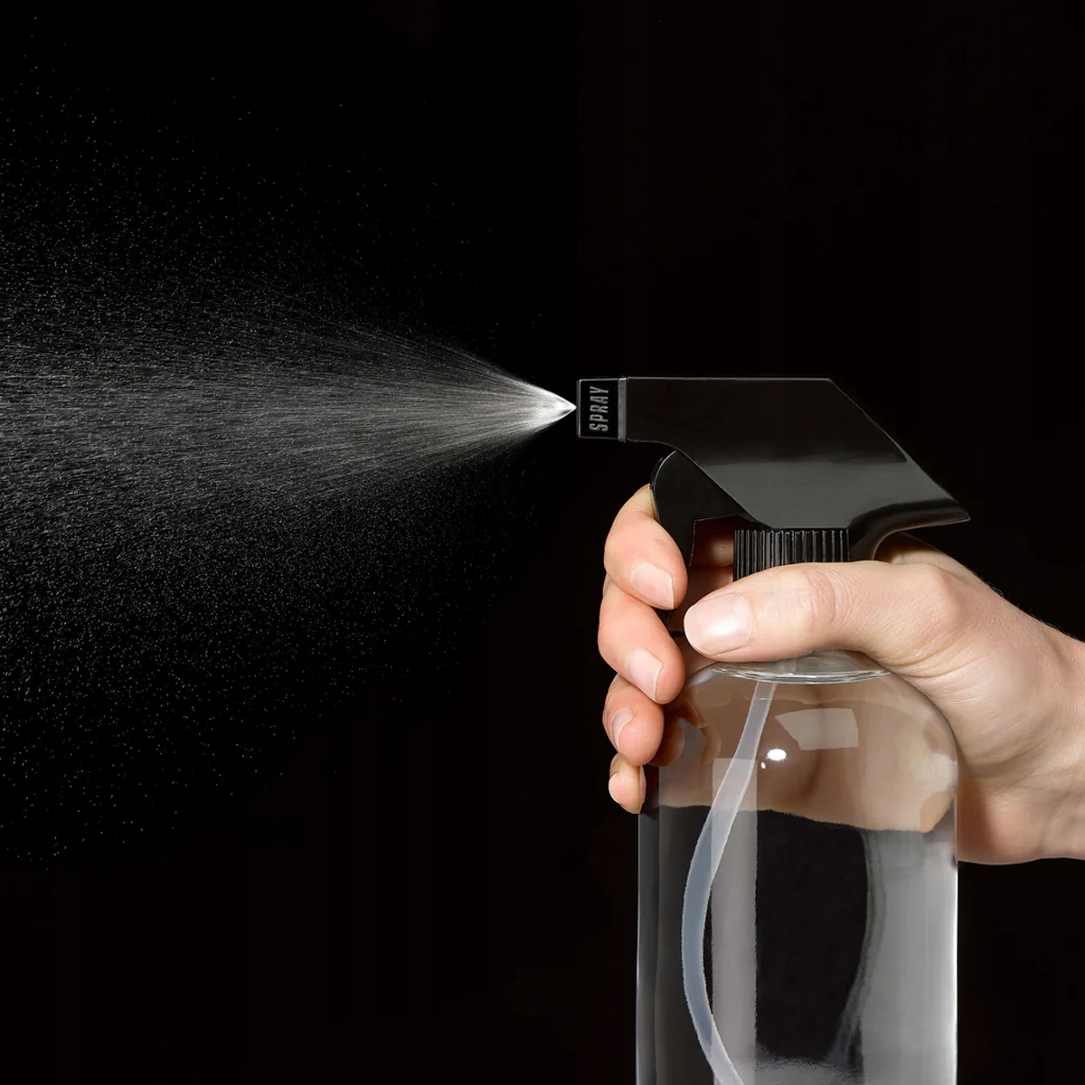 Wydajny rozpylacz – drobna mgiełka lub strumień pod ciśnieniem