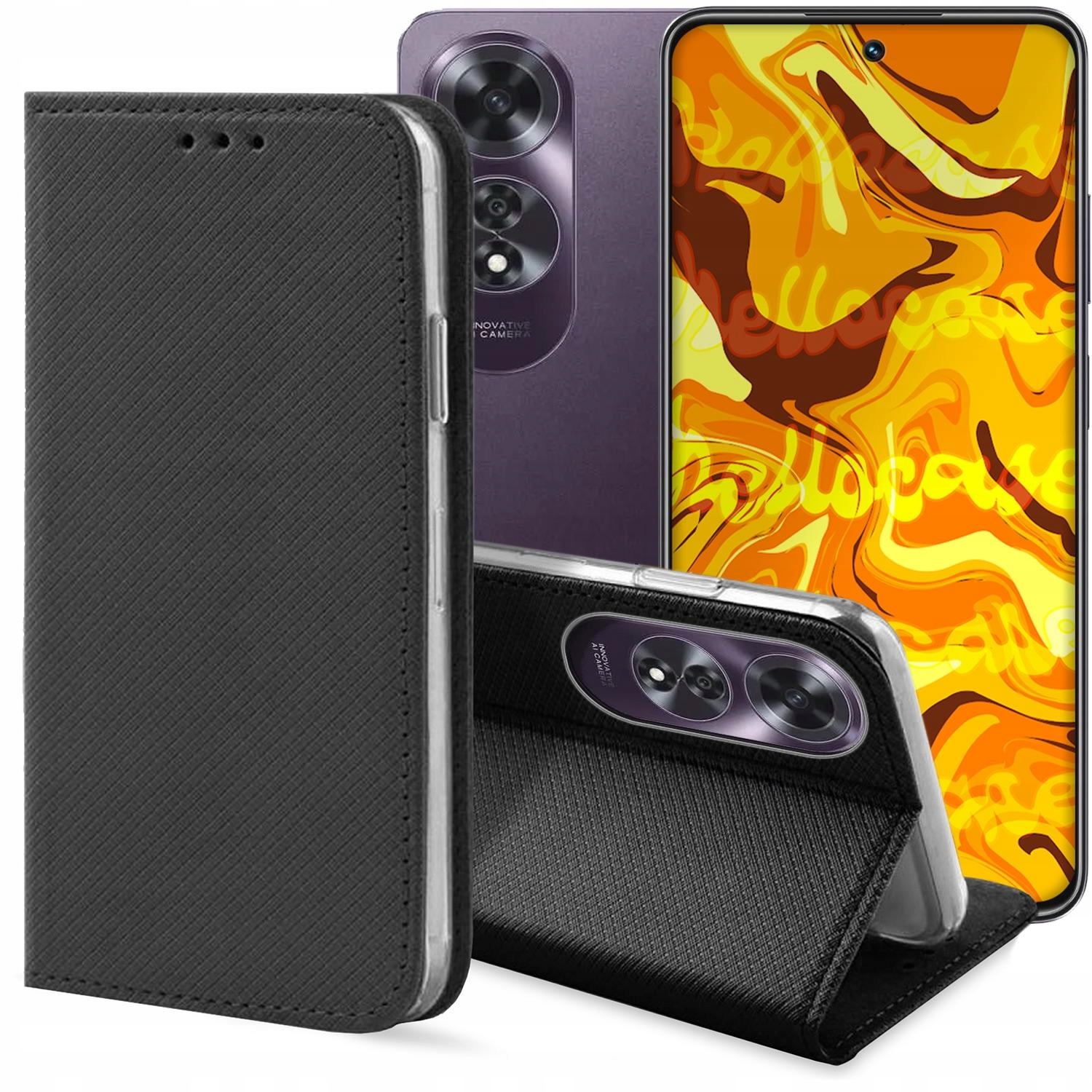 Funkcja podstawki „Hands-free” – Komfort Oglądania