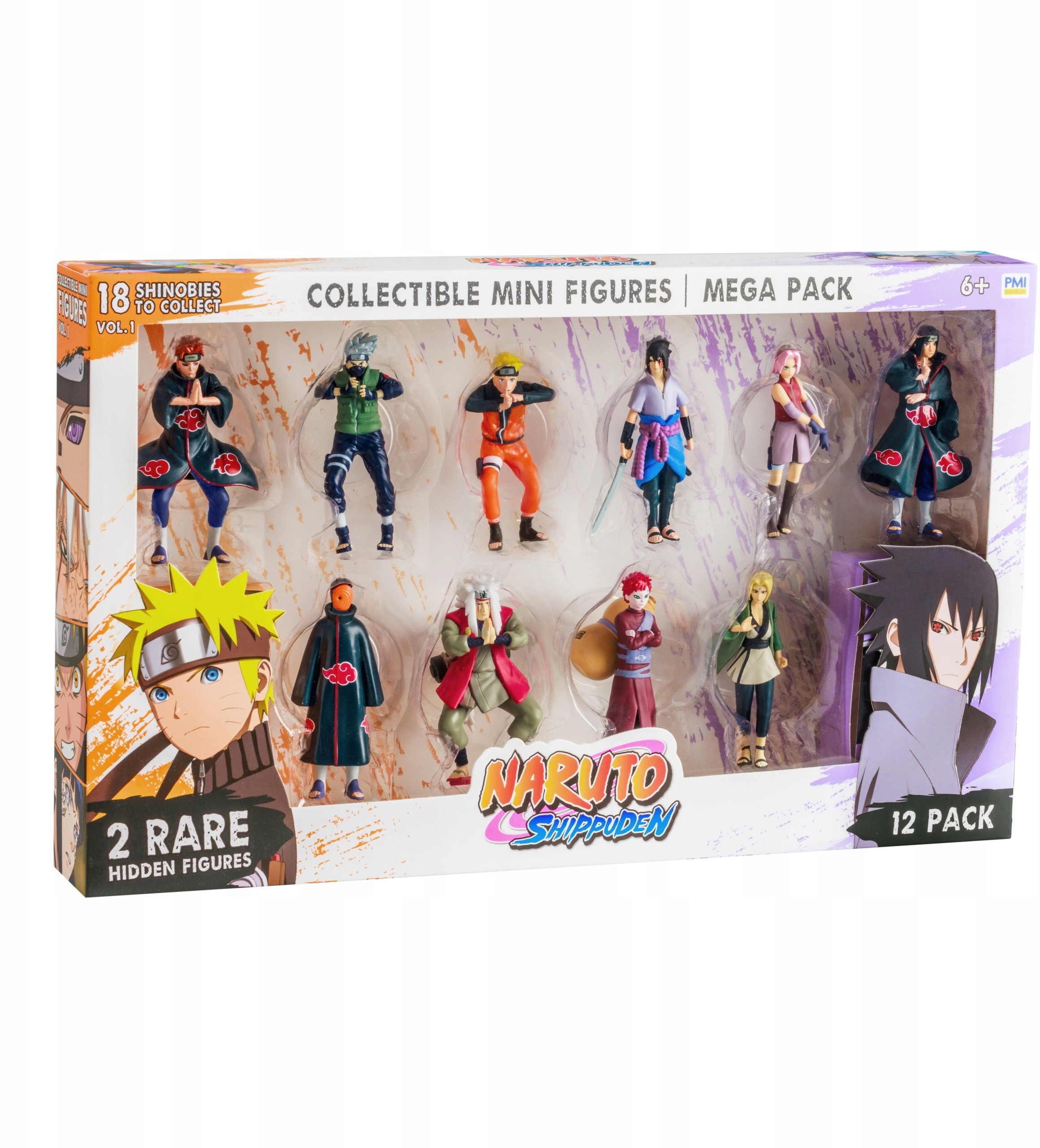 NARUTO SHIPPUDEN FIGURES - 12 PACK DELUXE EDITION VER. A – Zestaw dla prawdziwych fanów