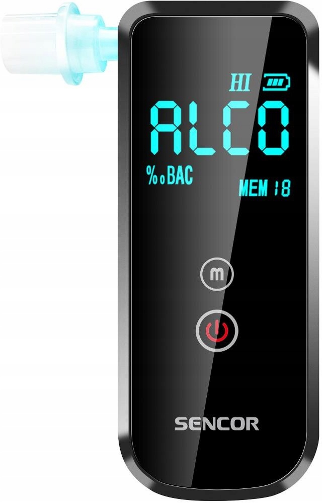 Wysoka dokładność pomiarów alkoholu we krwi