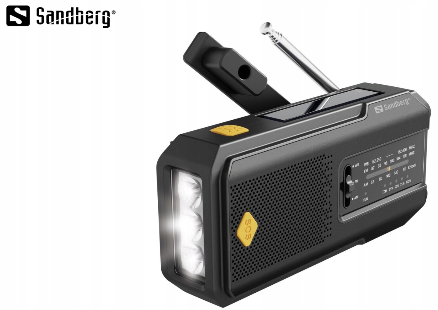 Funkcje awaryjne: power bank, latarka i lampa do czytania