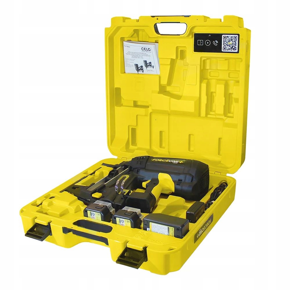 Osadzak gazowy FORCE ONE+ do betonu i stali – Niezawodne narzędzie do mocowania