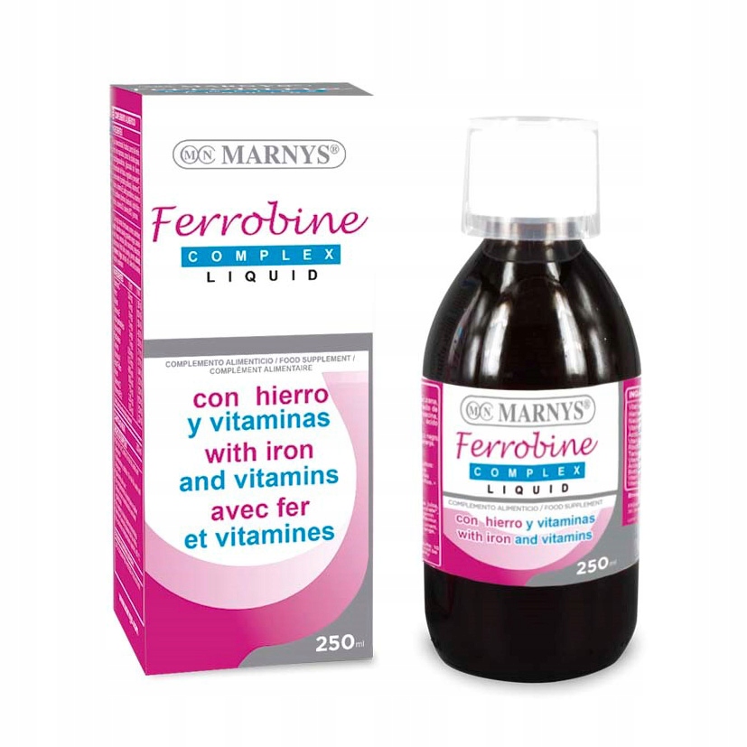 MARNYS Ferrobine COMPLEX Liquid 250ml – Suplement diety dla energii i odporności