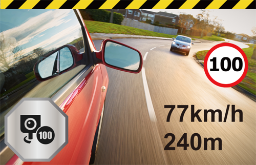 Speed camera detection