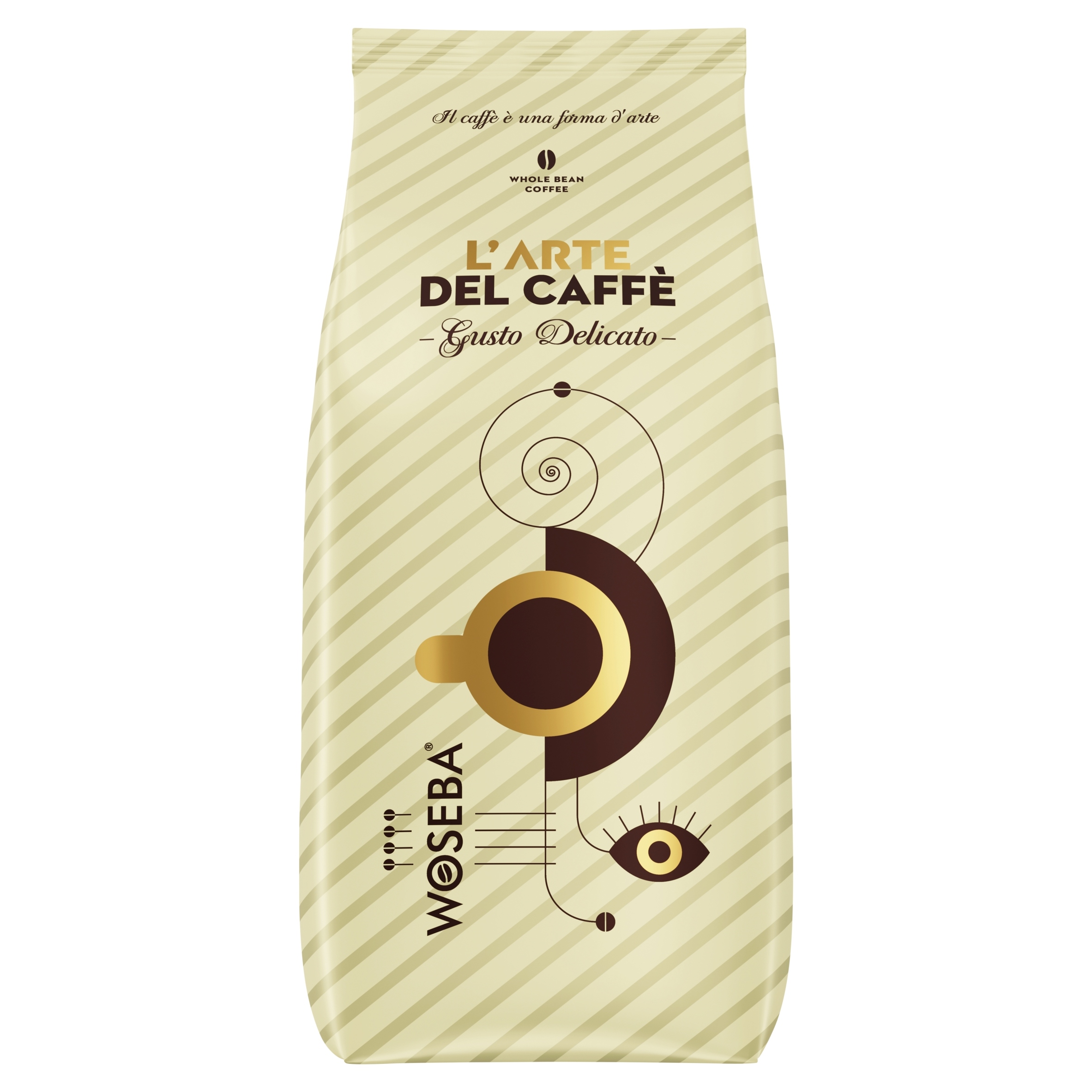 Kawa ziarnista Woseba L’arte del caffè Gusto Delicato – Wyjątkowy smak w każdej filiżance