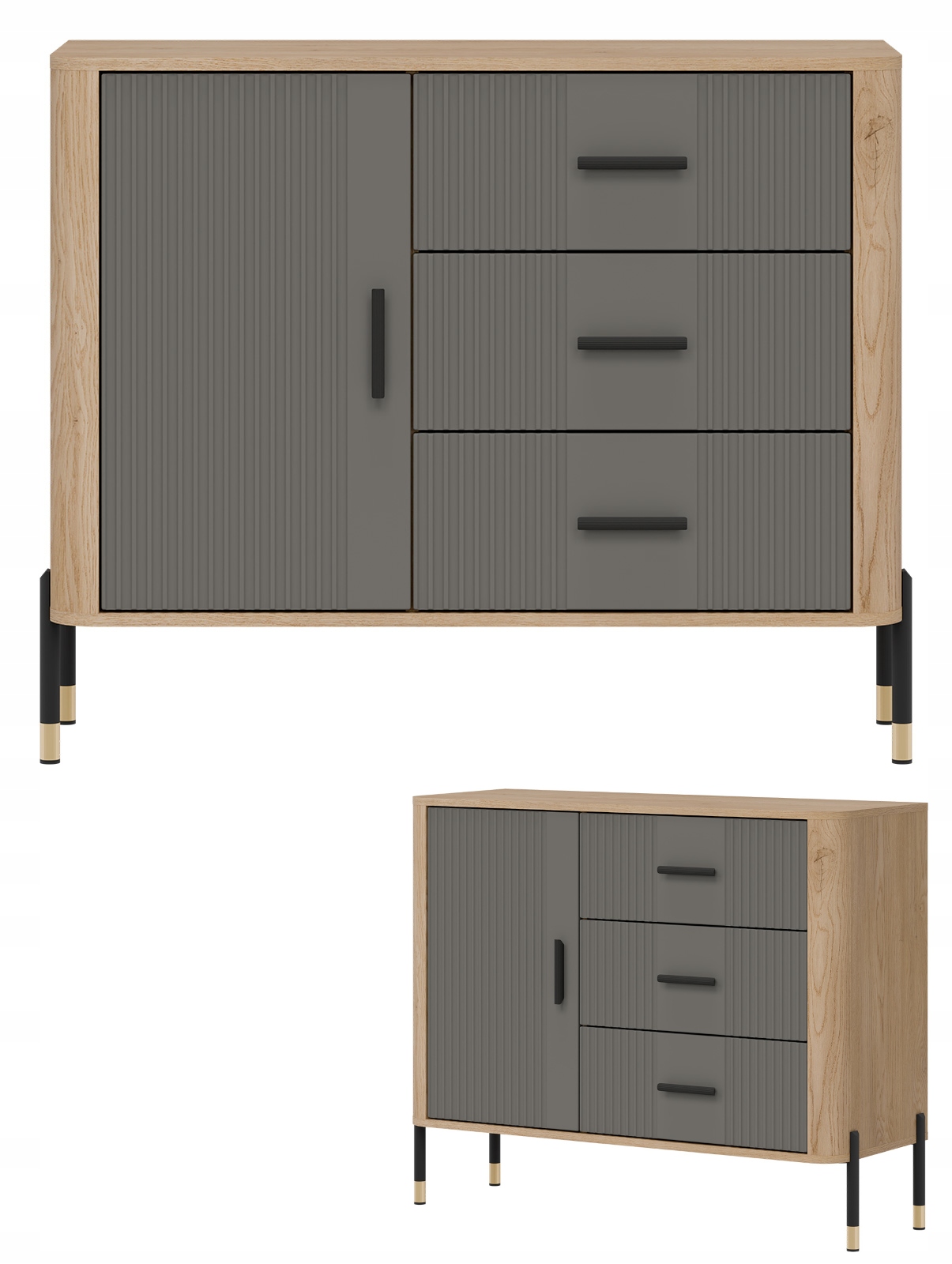 Wymiary i waga komody