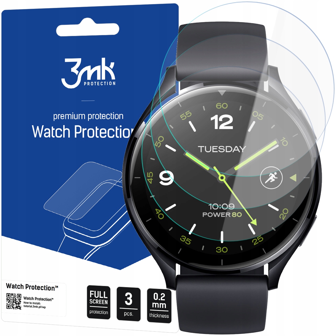 Xiaomi Watch 2 - Folia ochronna 3MK Watch Protection ARC