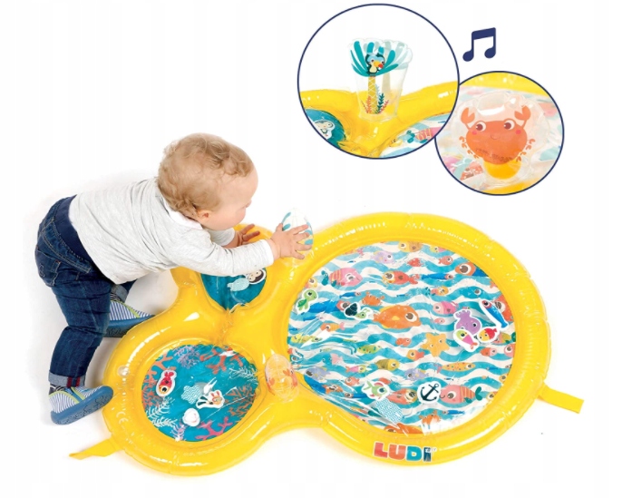 Dmuchana edukacyjna mata wodna – Idealna zabawa dla maluchów