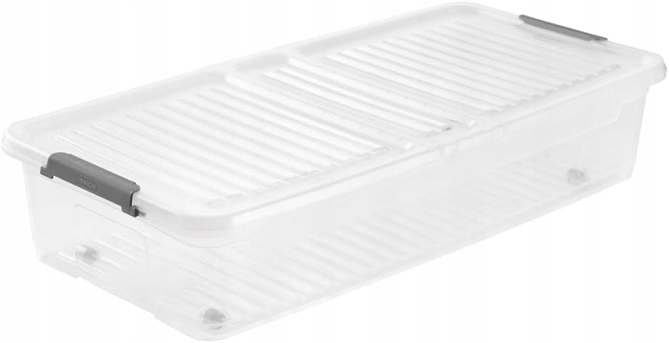 Pudełko pojemnik z pokrywką pod łóżko 33 L 77x38 cm KEEEPER LEO – Idealne rozwiązanie do przechowywania