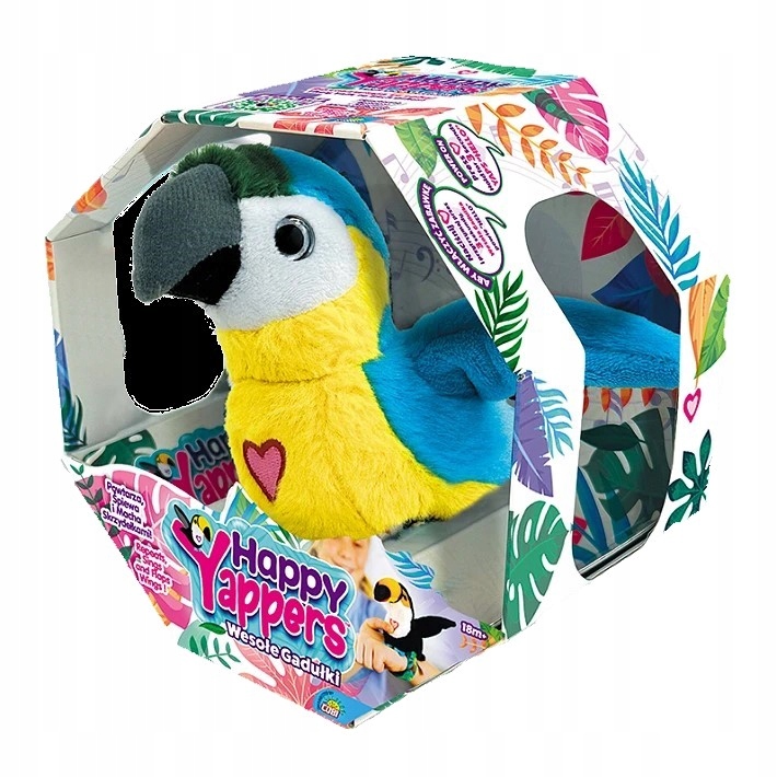 Powtarzanie słów i wesołe piosenki