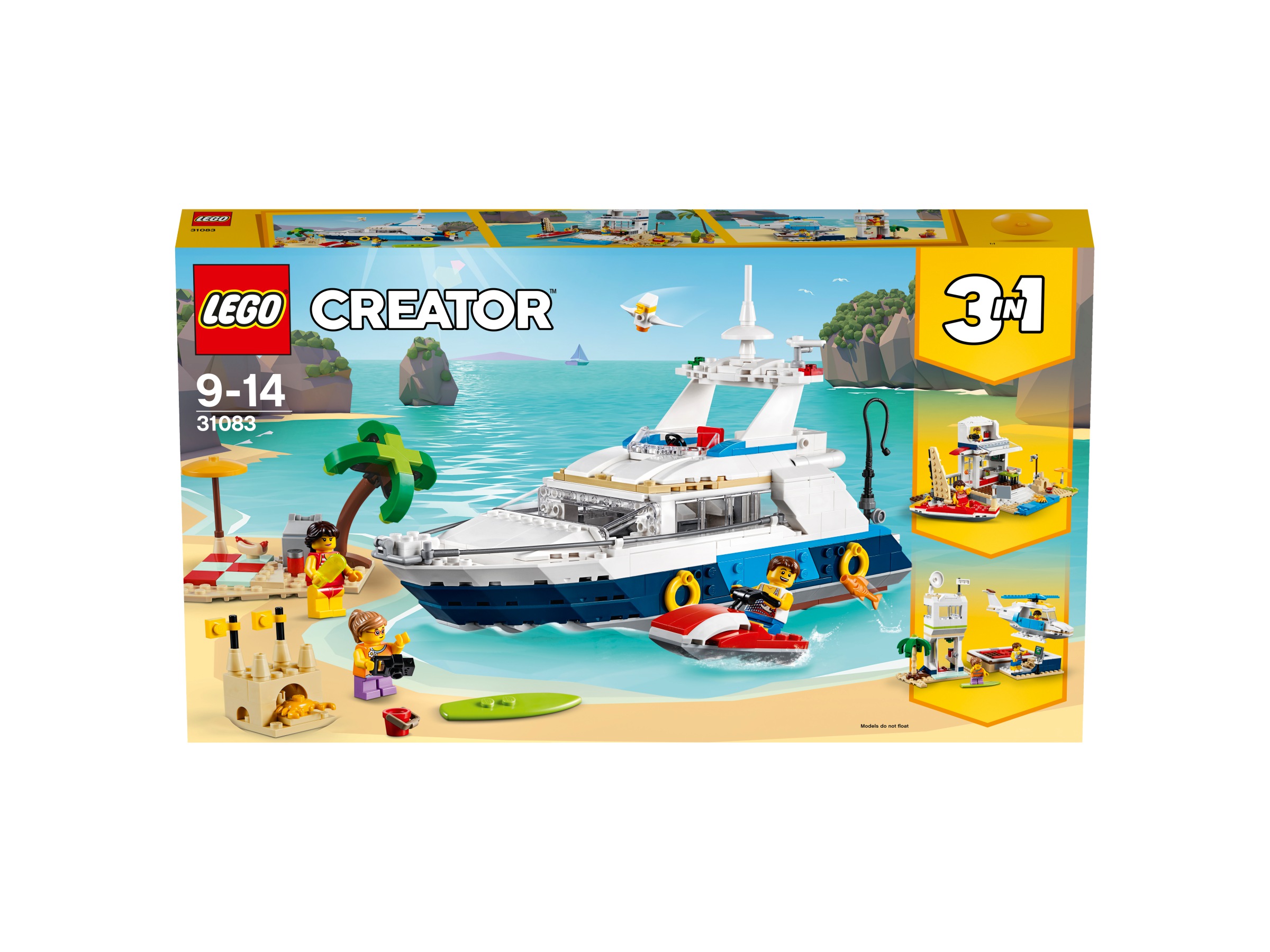 LEGO Creator 31083 Przygody w podróży – Stwórz swoje wakacyjne przygody
